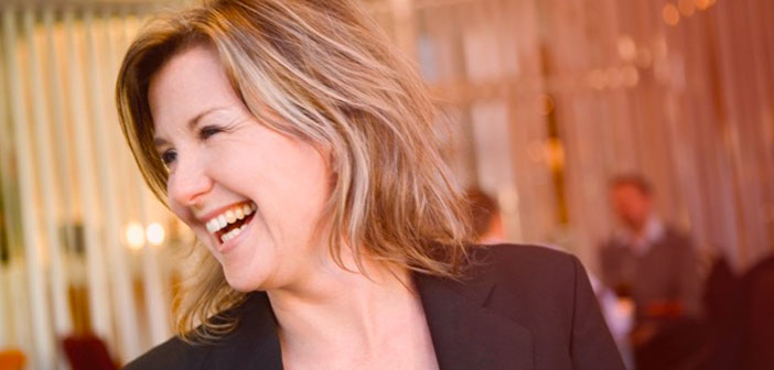 Den glada mötesarkitekten Louise Palmstierna intervjuas av Mötesbranschen.se.